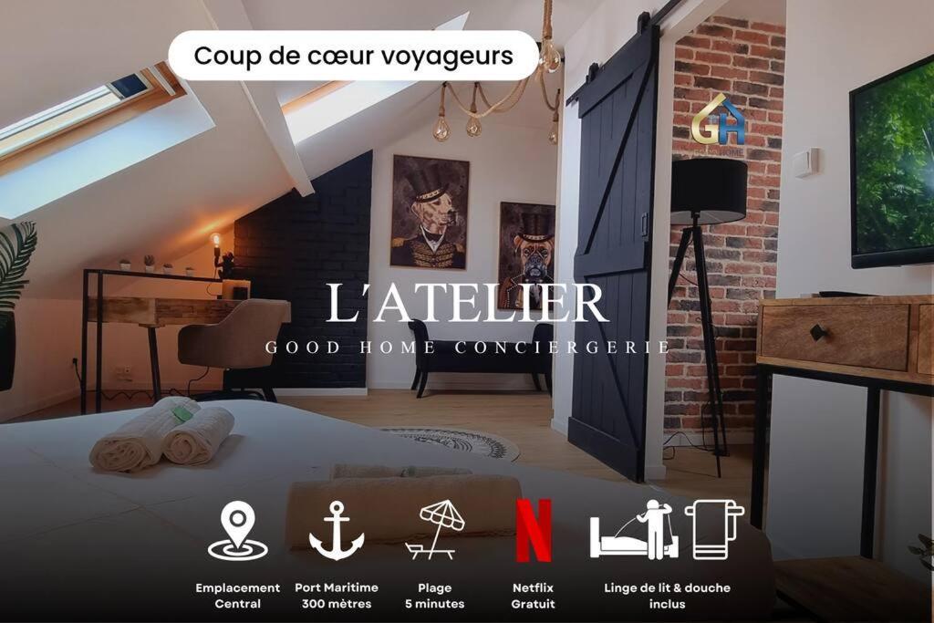 L'atelier - Au Pied Des Quais Apartment *